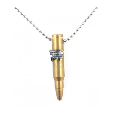 Necklace Bronze Israeli Army M 16 Rifle Bullet Penda... | Israeli Army