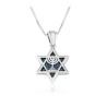 Sterling Silver Star of David Pendant Necklace Eil... | Jewish Pendant