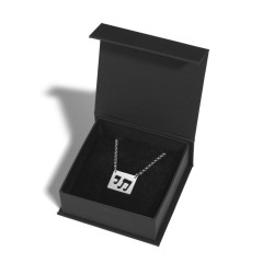 Adi Sidler Stainless Steel Necklace Musical Notes ... | Jewish Pendant