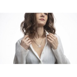 Adi Sidler Stainless Steel Necklace Musical Notes ... | Jewish Pendant