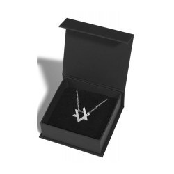 Adi Sidler Stainless Steel Necklace %96 Contempora... | Jewish Pendant