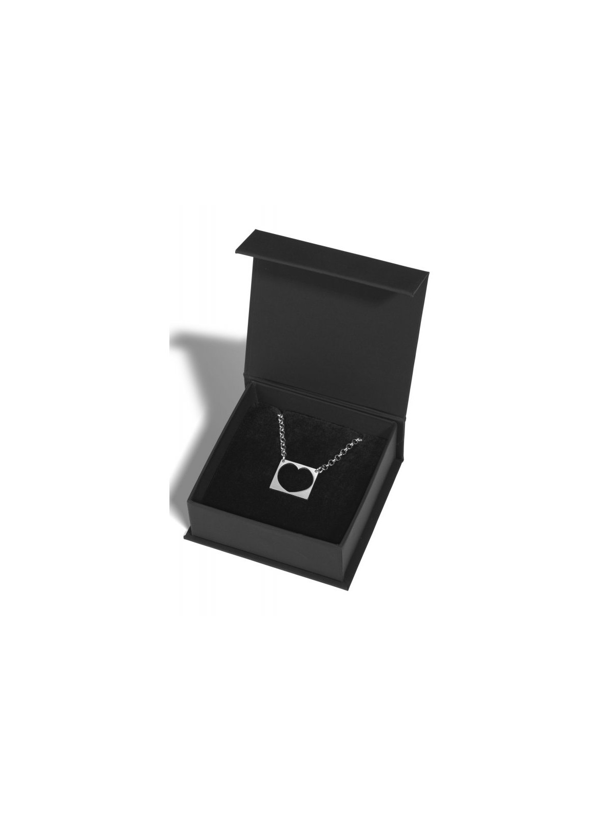 Adi Sidler Collier en acier inoxydable avec découpe et... | Pendentif juif