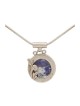 Collier en argent Michal Kirat avec Roma encadré... | Bijoux en verre romain