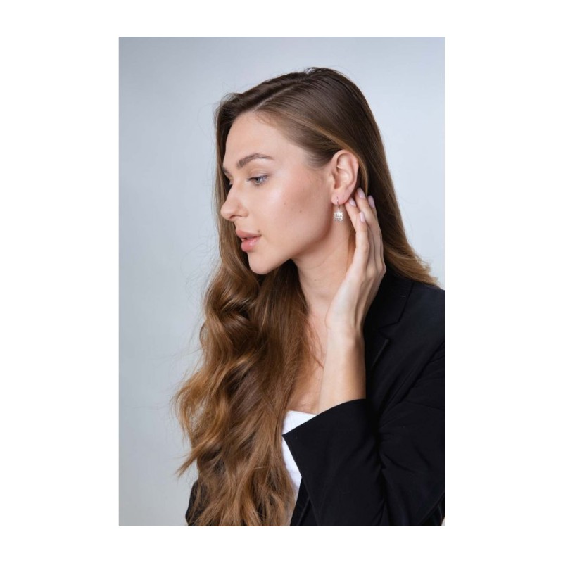 Sterling Silver Leverback Earrings Ahava Love | Earrings