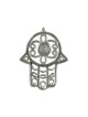 Silver Filigree Hamsa Pendant | Hamsa Necklace