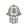 Silver Filigree Hamsa Pendant | Hamsa Necklace