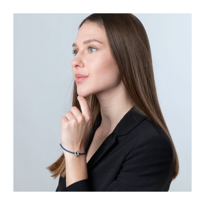 Sterling Silver Colorful Star of David Charm | Judaica Charms