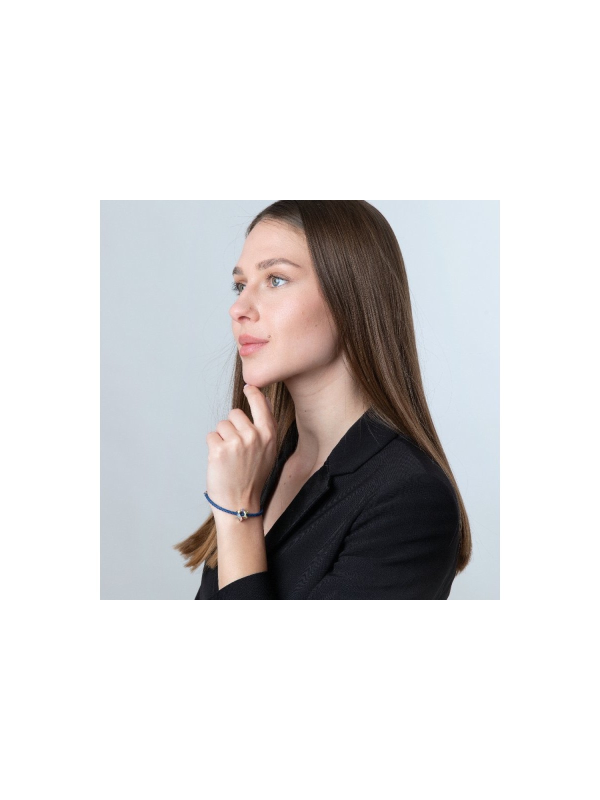 Sterling Silver Colorful Star of David Charm | Judaica Charms