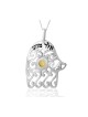 Kabbalah Hamsa Necklace for Health and Protection | Necklaces by HaAri