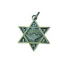 Necklace Star of David Bronze Pendant with Paratroop... | Israeli Army