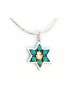 Hamsa Star of David Pendant Shahaf | Necklaces by Esther Shahaf