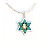 Hamsa Star of David Pendant Shahaf | Necklaces by Esther Shahaf