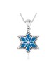 Sterling Silver Pendant Necklace %96 Star of David... | Jewish Pendant