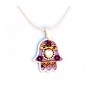 Hamsa Jewelry Ethnic Style Necklace by Ester Shahaf | Hamsa Necklace