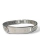 Stainless Steel Bracelet Center Plaque with... | Mens Jewish Bracelets