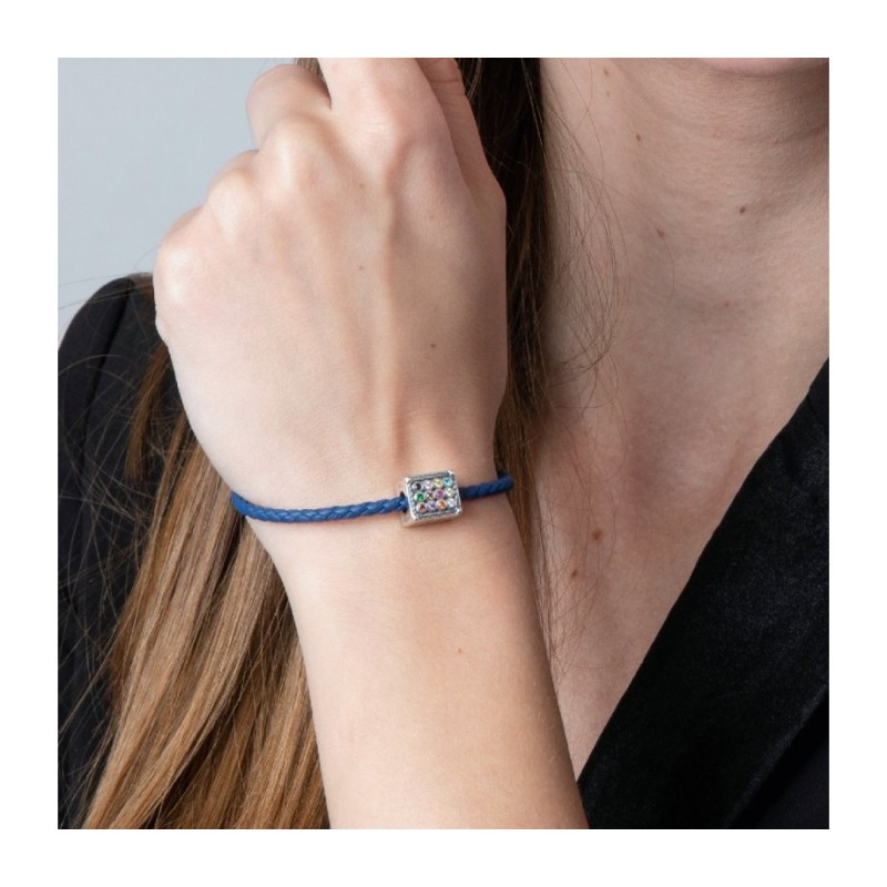 Sterling Silver Colorful Choshen Charm | Judaica Charms