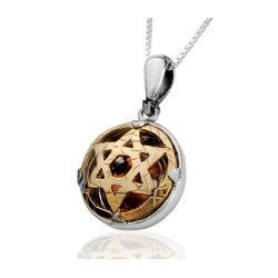 Collier étoile de David 5 métaux par HaAri Jewelry | Colliers par HaAri