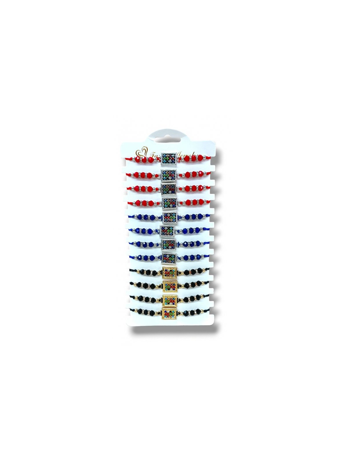 Good Luck Cord Bracelets with Breastplate Image As... | Bracelet Packs