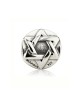 Classic Round Silver Star of David Charm | Judaica Charms