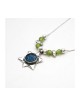 Michal Kirat Star of David Roman Glass Silv... | Roman Glass Necklaces