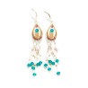 Ethnic Flower Bead Earrings by Ester Sh... | Earrings by Esther Shahaf