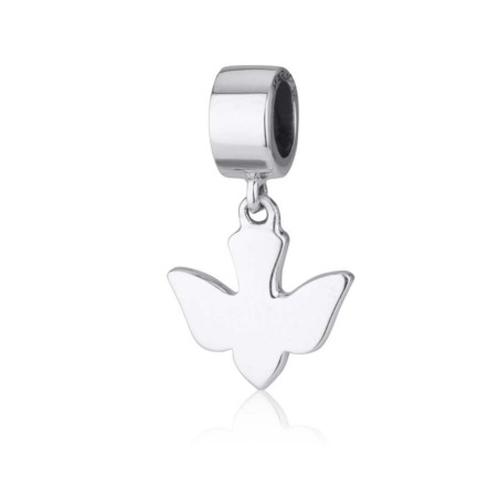Sterling Silver Dove Charm | Judaica Charms