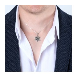 Sterling Silver Pendant One Within Anothe... | Jewish Gift from Israel