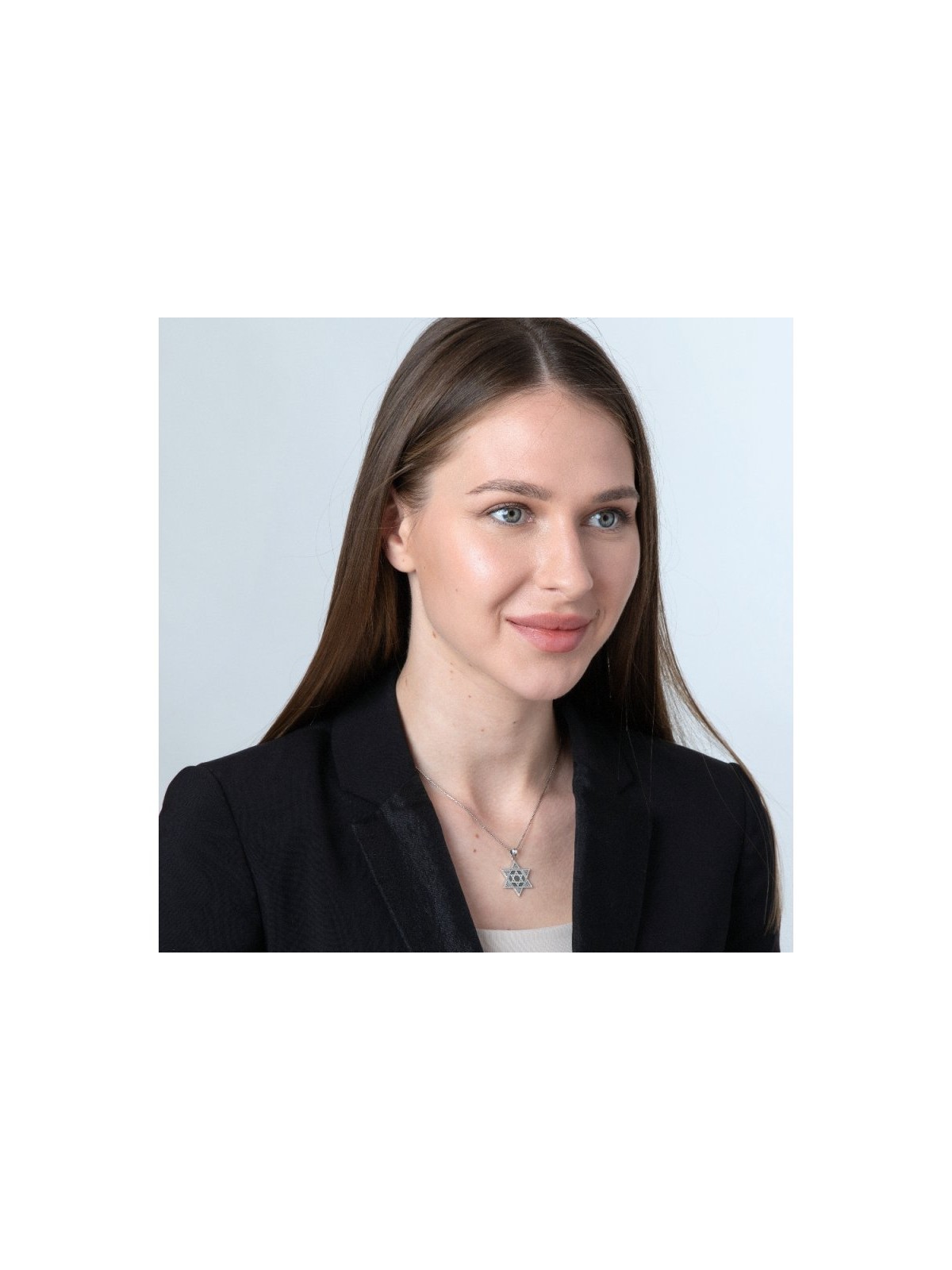 Sterling Silver Pendant One Within Anothe... | Jewish Gift from Israel