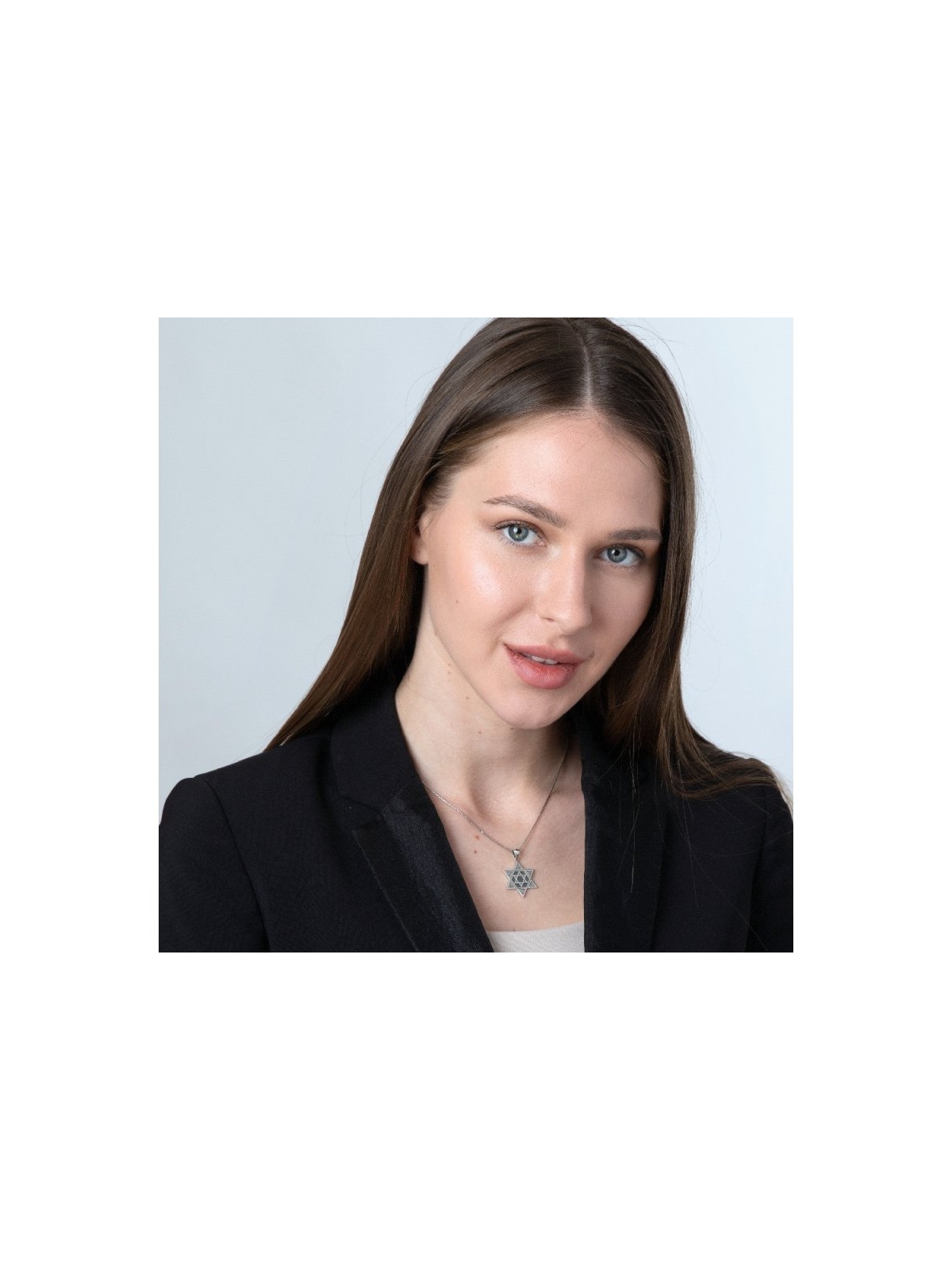 Sterling Silver Pendant One Within Anothe... | Jewish Gift from Israel