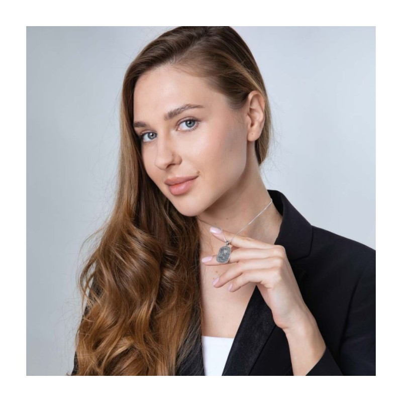 Sterling Silver Necklace %96 Pendant wi... | Chai Necklaces & Pendants