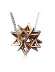 9k Gold Secret Of Merkabah Pendant HaAri Kabba... | Necklaces by HaAri
