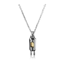 Five Metals Torah Design Pendant by HaAri Jewe... | Necklaces by HaAri