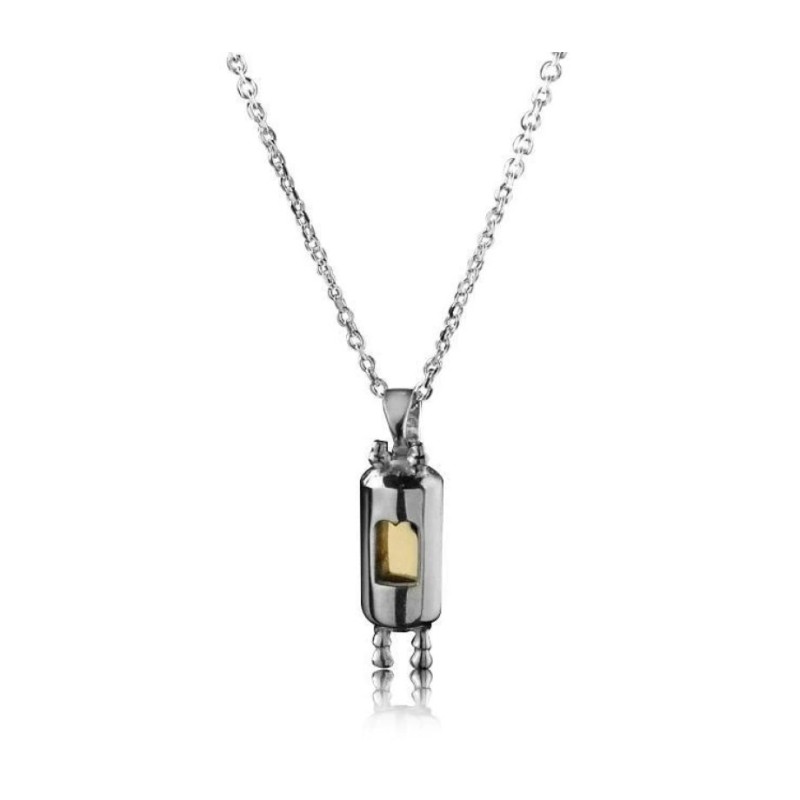 Pendentif design Torah en cinq métaux par HaAri Jewe... | Colliers par HaAri