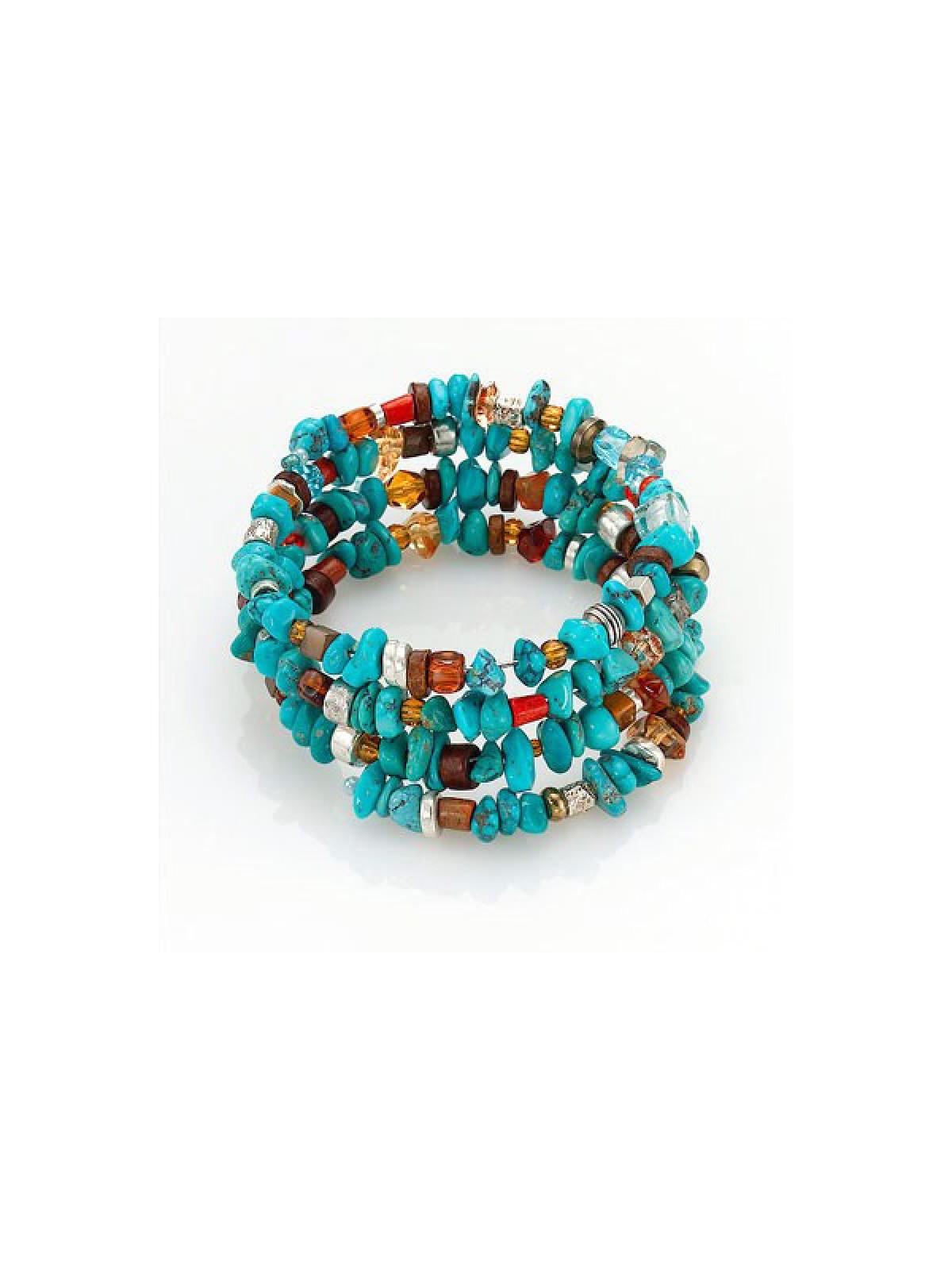 Indian Blues BraceletChoker by Edita | Israeli Fashion Jewelry