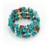 Indian Blues BraceletChoker by Edita | Israeli Fashion Jewelry