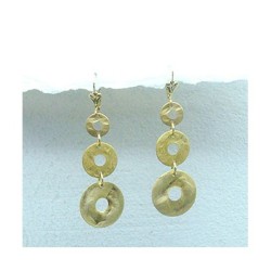 Golden Dawn Earrings by Edita | Israeli Fashion Jewelry