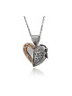 Pendentif Rachel Heart Kabbale par HaAri Jewelry | Colliers par HaAri