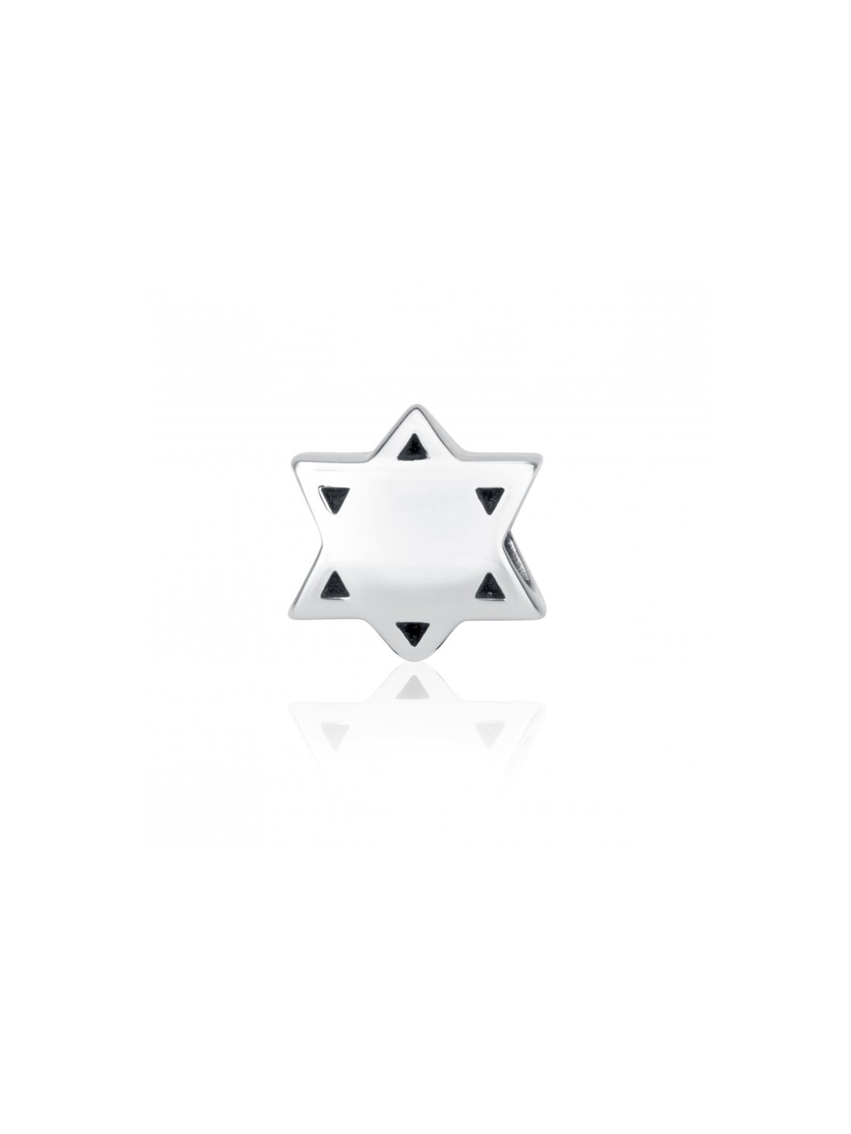 Sterling Silver Star of David Breastplate Charm | Judaica Charms