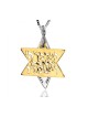 HaAri Jewelry Kohen Blessing Star of David Two... | Necklaces by HaAri