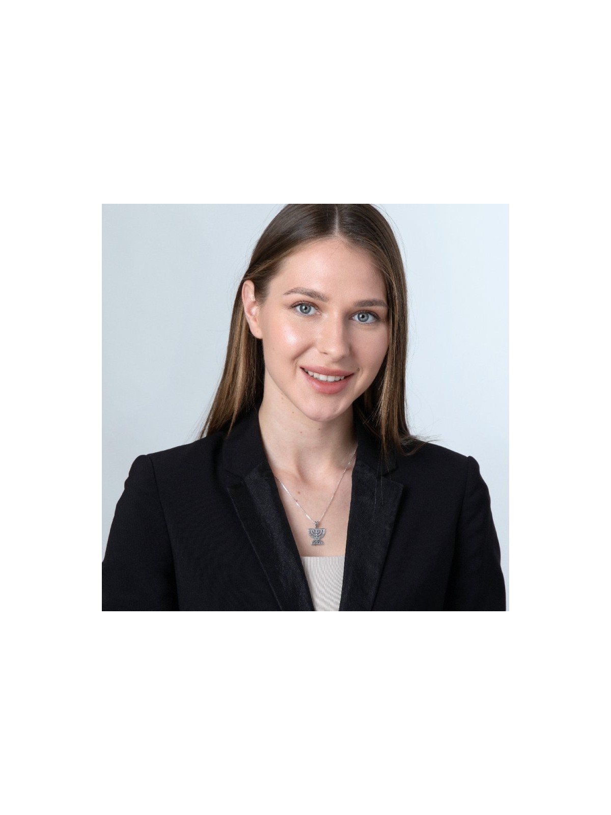 Sterling Silver Pendant Necklace Double 7 Branch... | Menorah Pendants