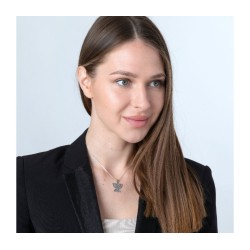 Sterling Silver Pendant Necklace Double 7 Branch... | Menorah Pendants