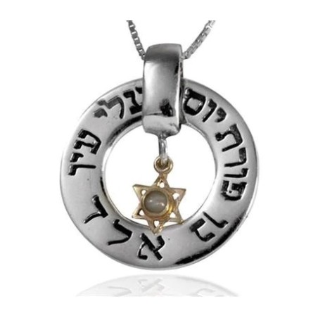 Kabbalah Jewelry Ben Porat Yosef Star of David... | Necklaces by HaAri