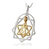 HaAri Gold and Silver Kabbalah Pendant Necklac... | Necklaces by HaAri