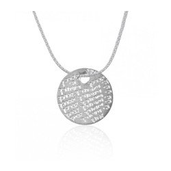 Hand Etched Ana Bekoach Pendant from Golan Studio | Jewish Pendant