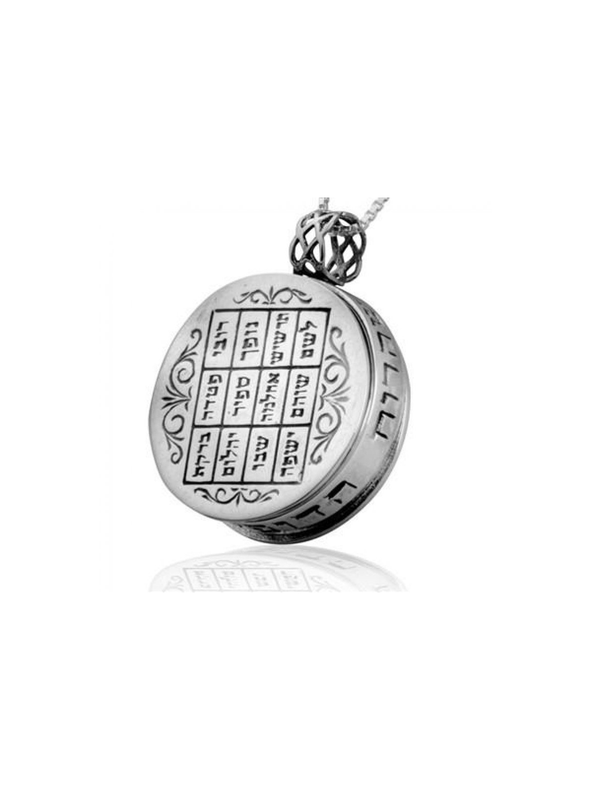 Sterling Silver Kabbalah Pendant Physical and ... | Necklaces by HaAri