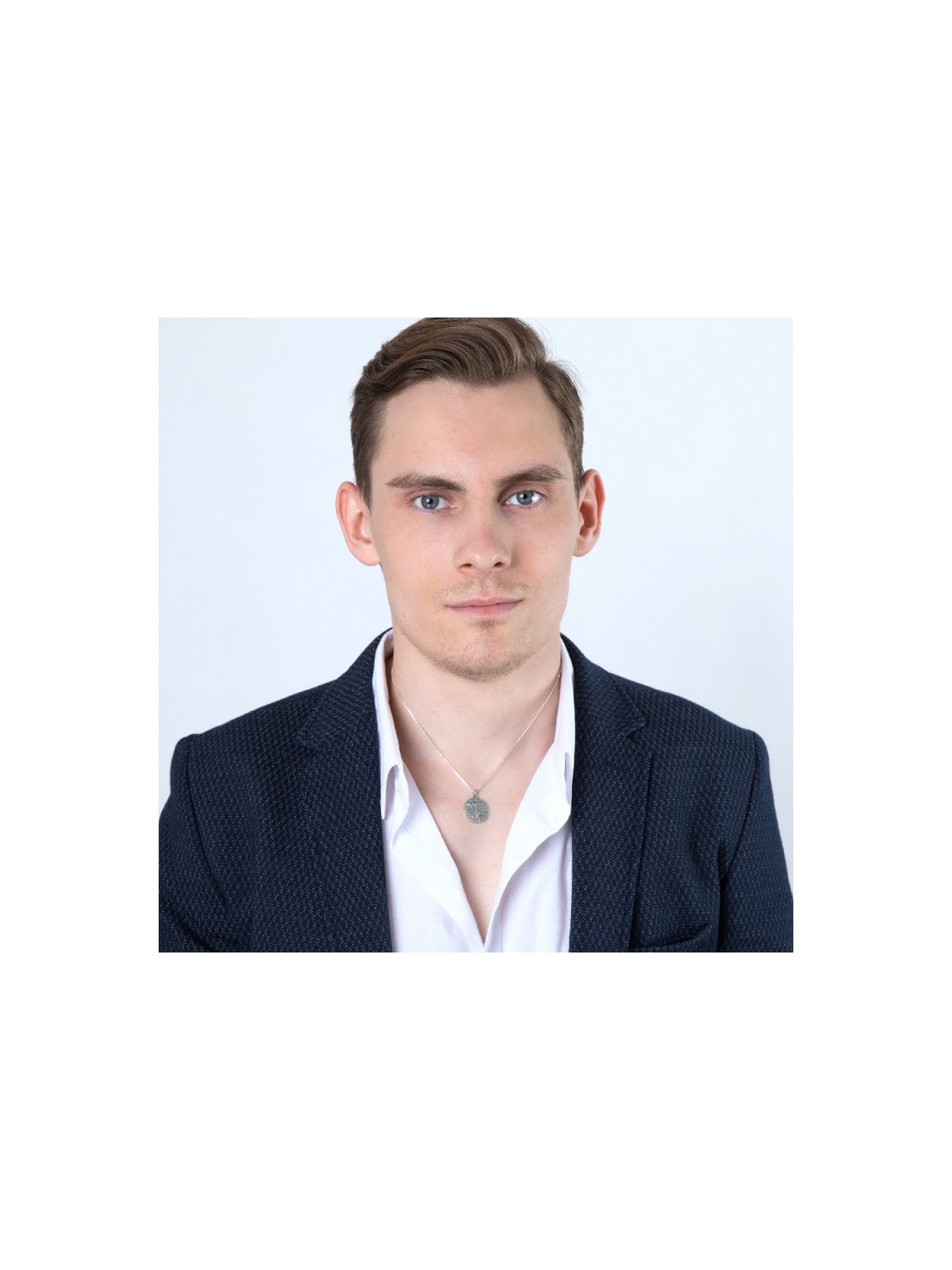 Sterling Silver Pendant Necklace Ancient Coin Meno... | Jewish Pendant