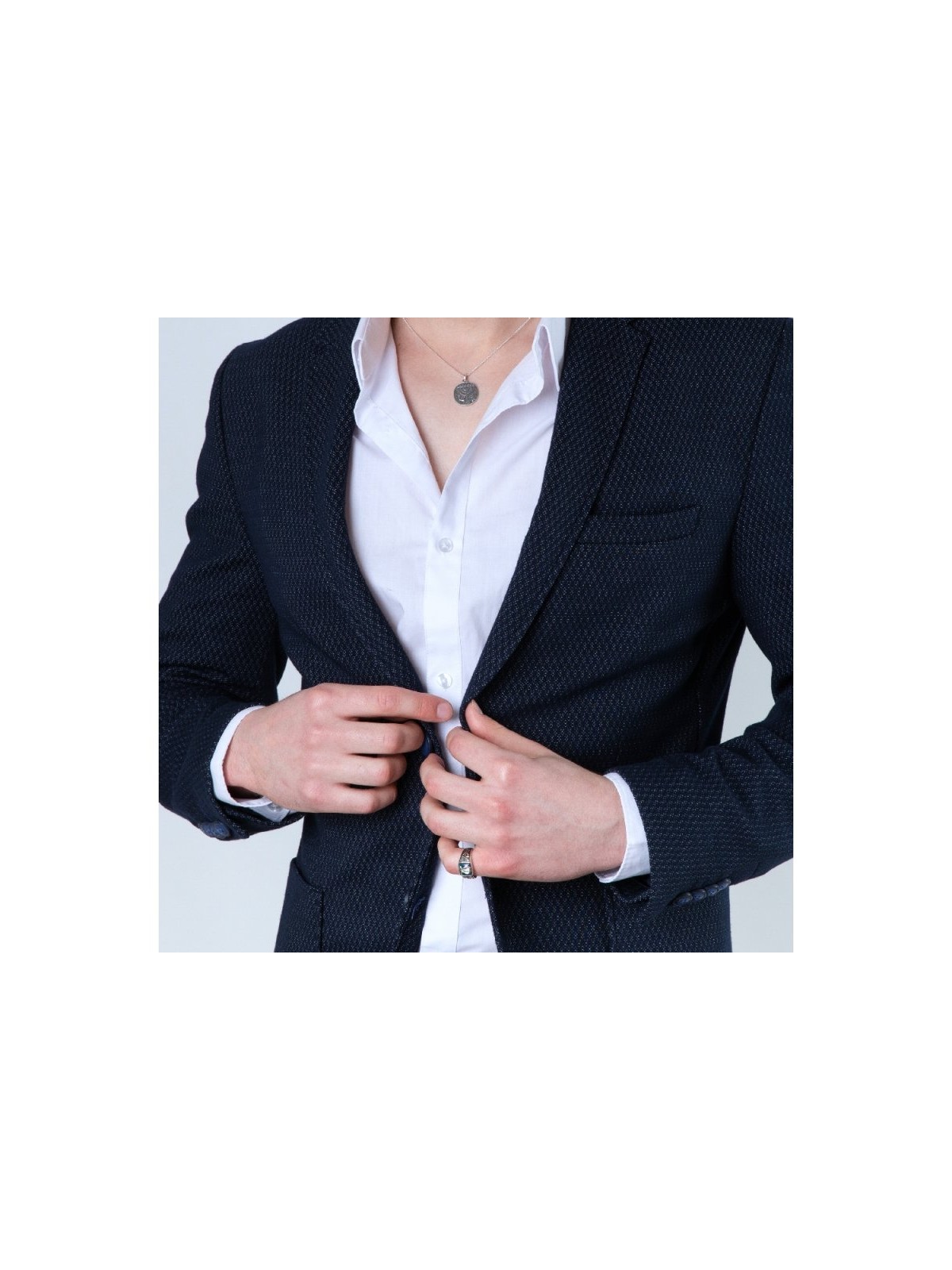 Sterling Silver Pendant Necklace Ancient Coin Meno... | Jewish Pendant