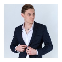 Sterling Silver Pendant Necklace Ancient Coin Meno... | Jewish Pendant