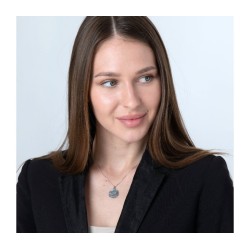 Sterling Silver Pendant Necklace Ancient Coin Meno... | Jewish Pendant