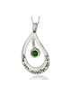 Kabbalah Pendant with Precious Stone by HaAri | Necklaces by HaAri